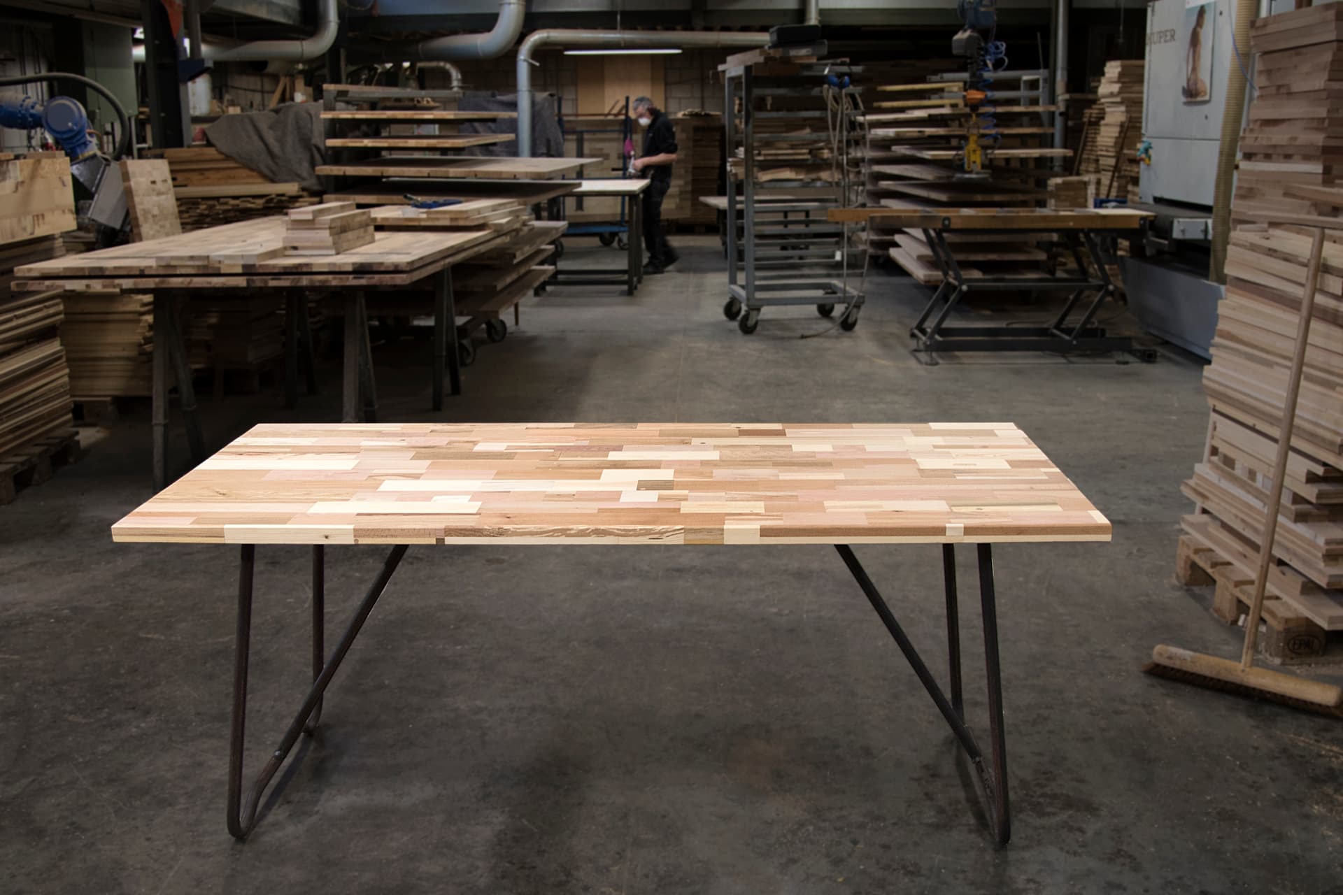 Tafelblad No Waste BLOND 2400x1000x35
