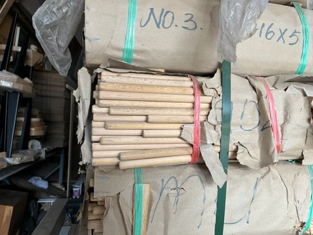 Ronde Stokken 570mm x 16 mm rond.
