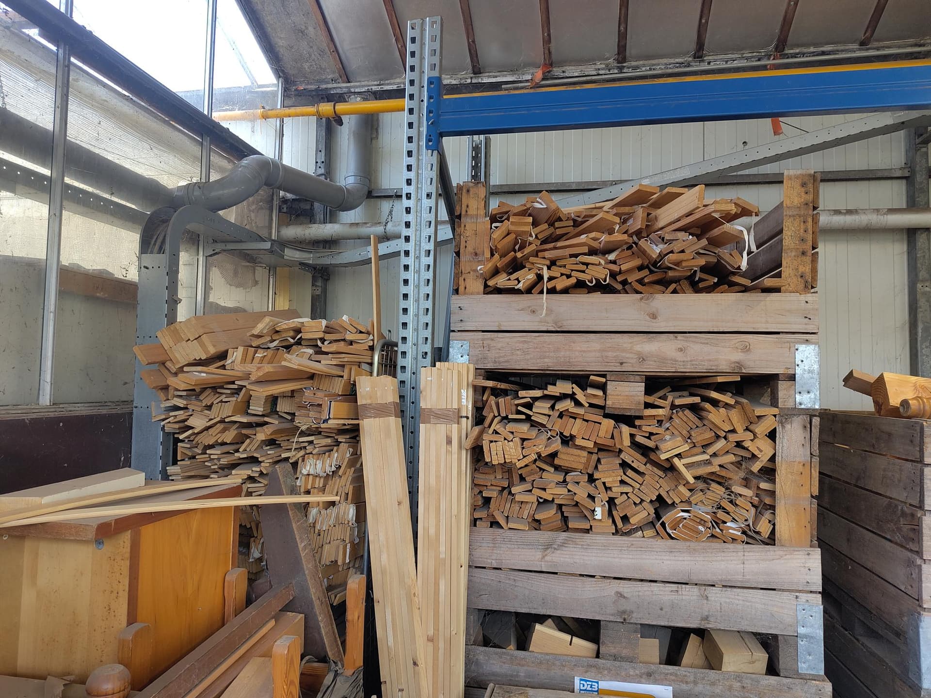 Lattenbodem latjes massief vuren en gebogen multiplex