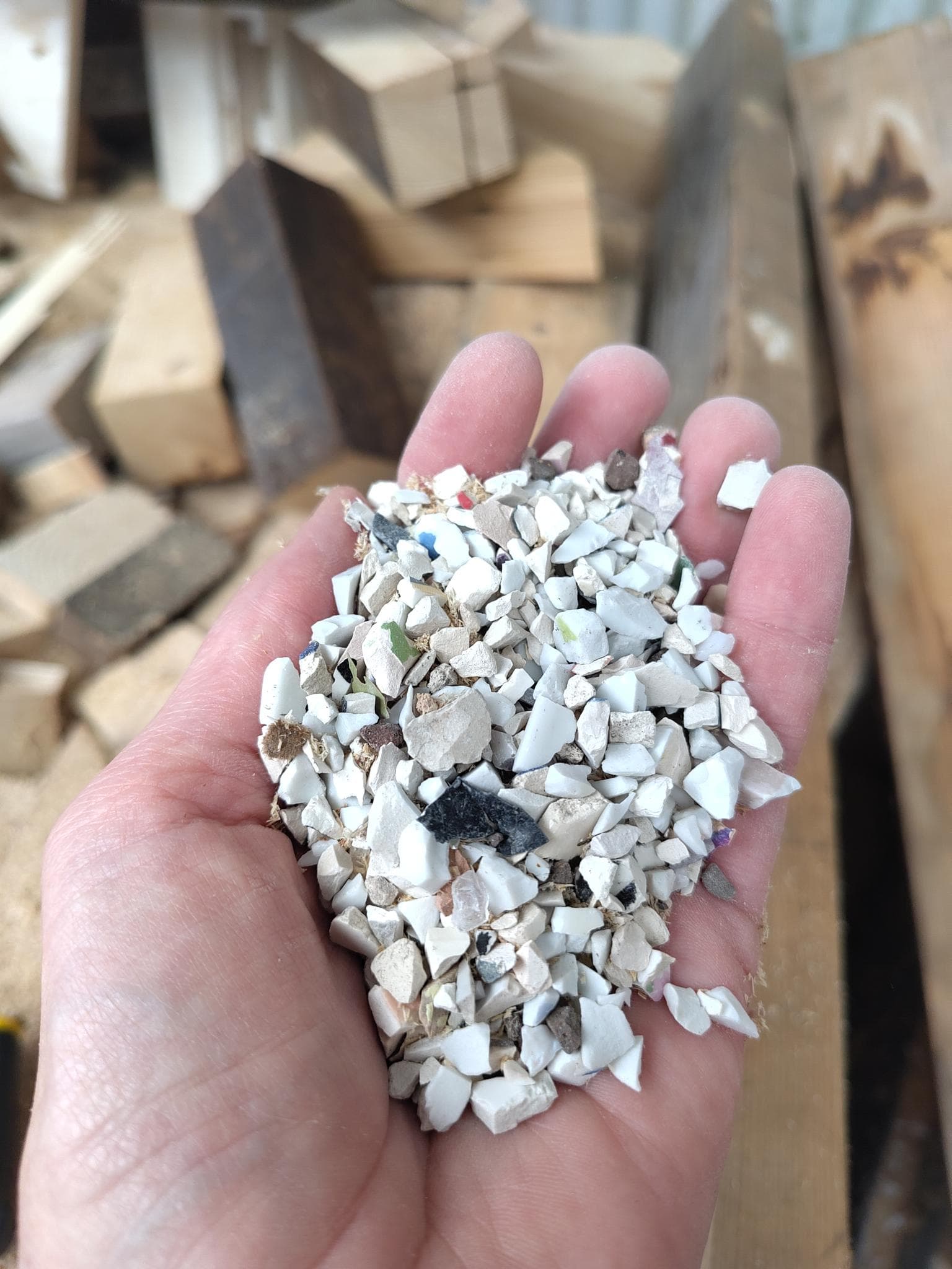 Keramiek voor terrazzo SMALL